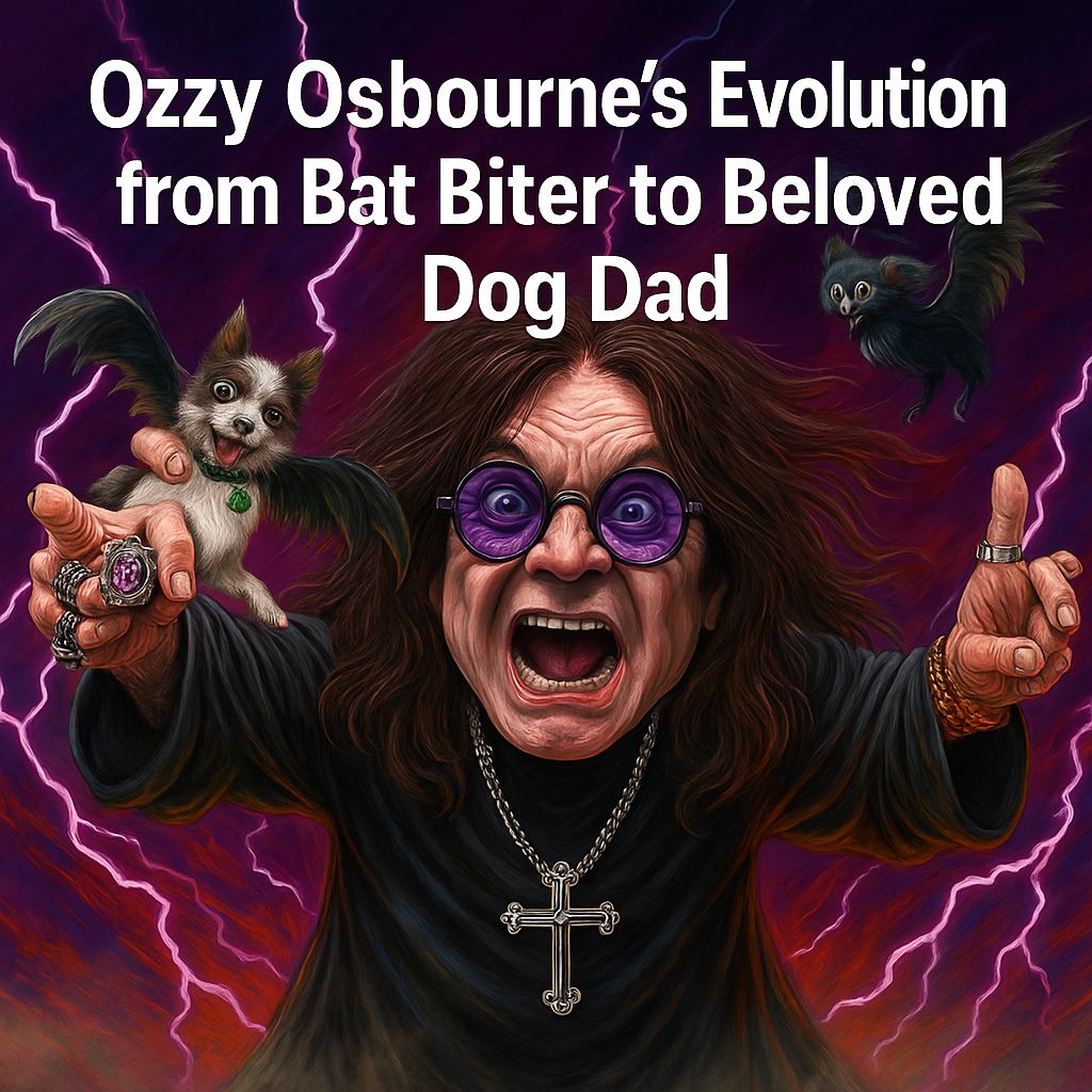 DiscvrB's tweet photo. Ozzy Osbourne once shot 17 of his own cats.
Later, he rescued a burned dog, cuddled Pomeranians, and defended cats in a PETA campaign.

The real redemption arc wasn’t on stage—it was at home.
👇 https://t.co/0xt5lObBDn