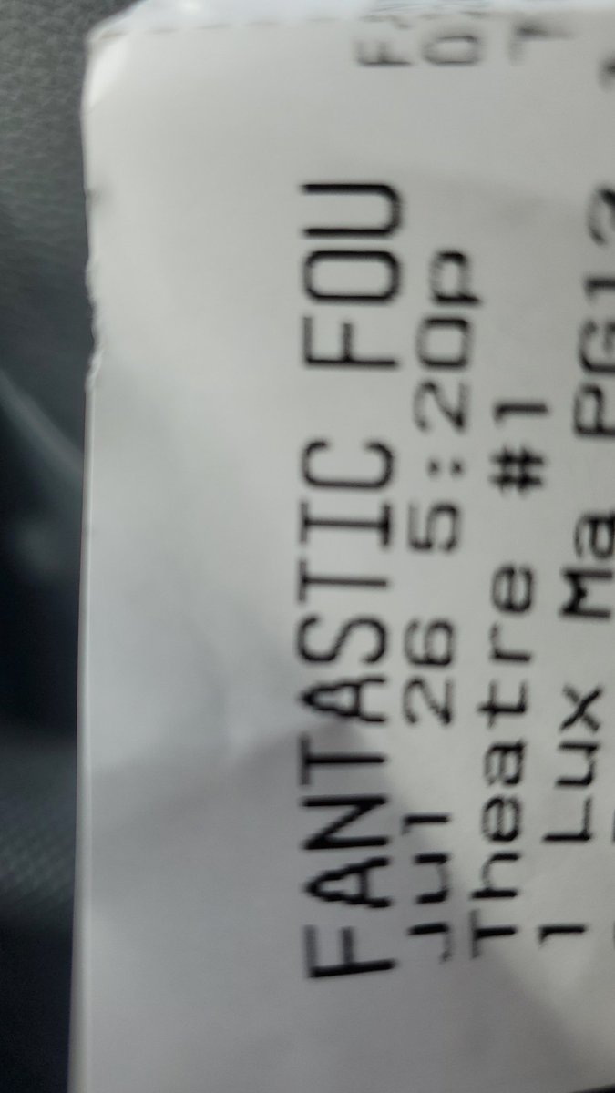 Fantastic Four was quite good! I recommend a watch. 

It's refreshing to have really good superhero movies to enjoy lately.
