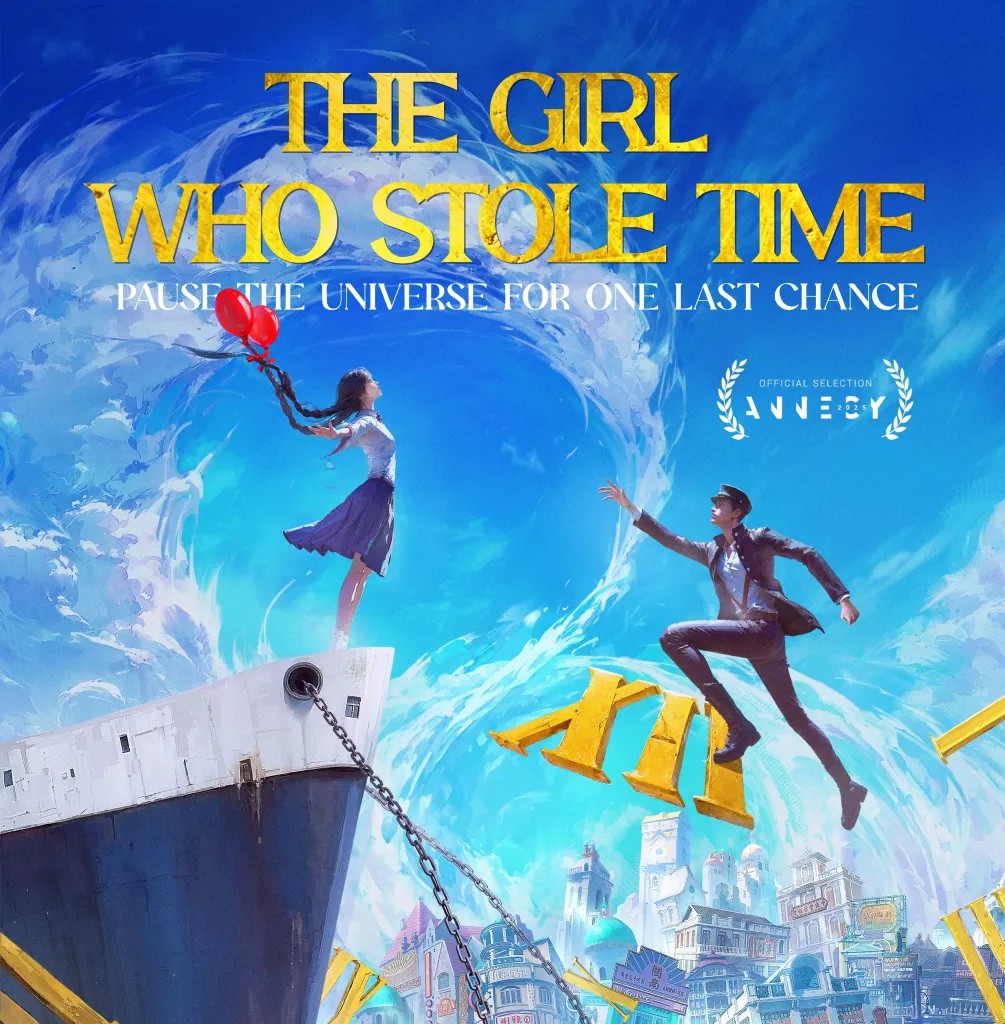 THE GIRL WHO STOLE TIME de Yu Ao y Zhou Tienan gana Mejor Película en la Competencia de Animación de Fantasia Fest 2025.

Su historia sigue a una joven que obtiene el poder de detener tiempo con un aparato mágico. Pronto se embarca en una aventura con nuevos amigos.