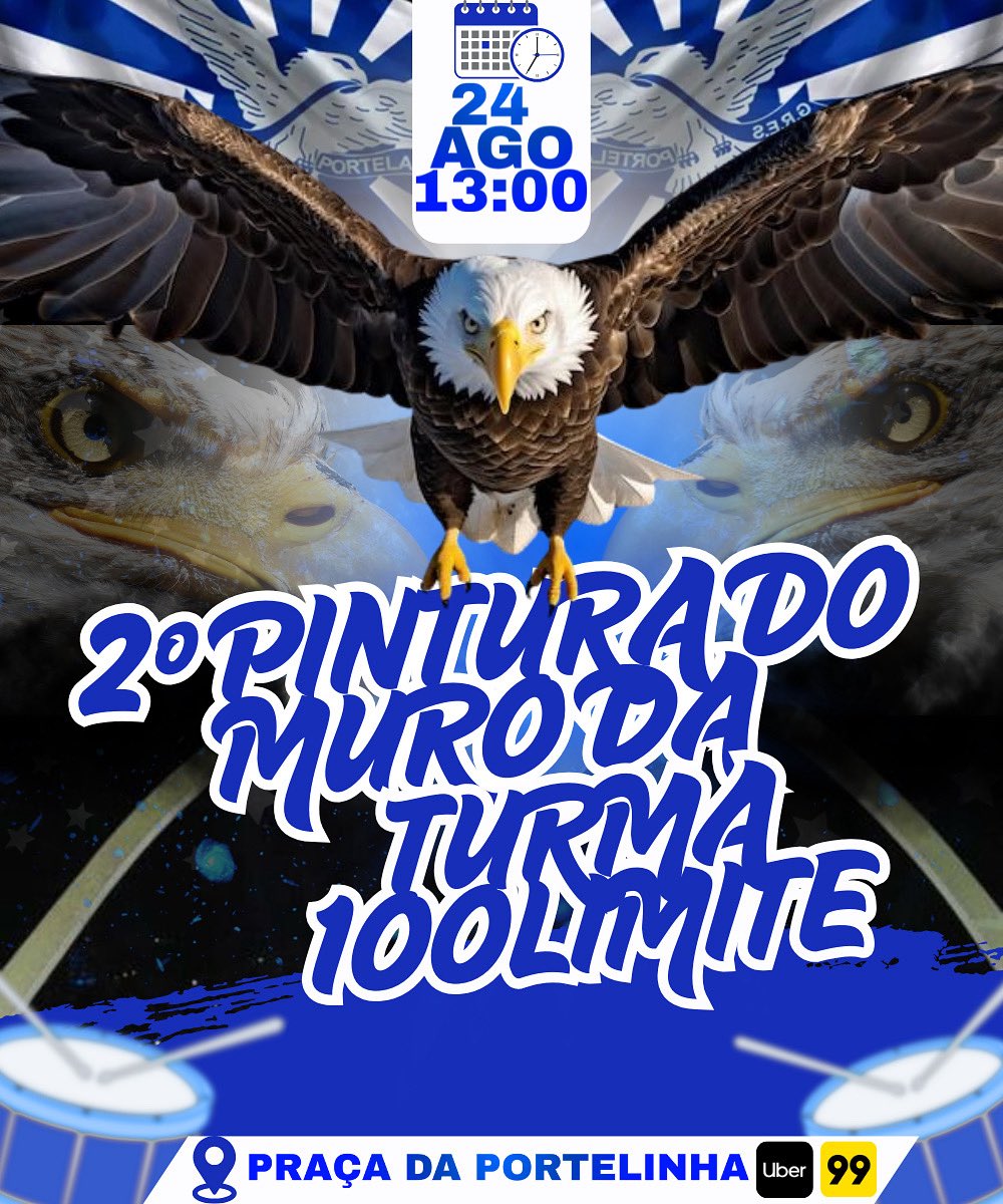 Todas as Turmas convidadas !!! Equipe 100 !!!