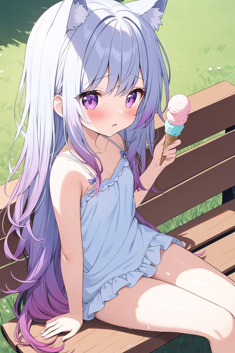 runar0315's tweet image. (&amp;gt;_&amp;lt;)あついね🍨
