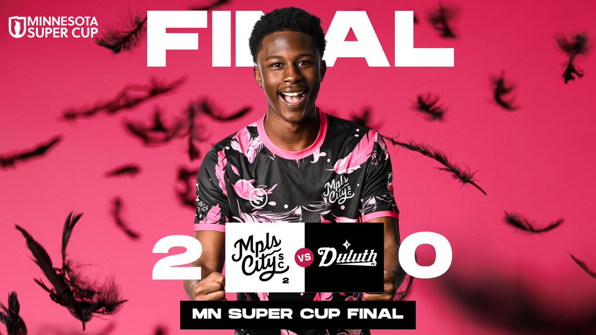 FULL TIME! The 1-2 punch from Ondieki Maina wins the <a href="/MNSuperCup/">Minnesota Super Cup</a> for your Crows!

⚽️⚽️: Maina (49', 51')
