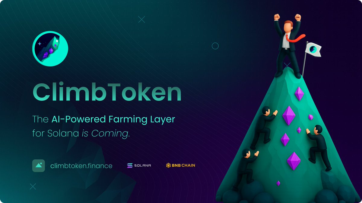 ClimbToken's tweet image. 🚨 DEV is cooking on Solana

Something’s coming that’ll farm your hype, pay you in SOL, and burn while you sleep.

Weekly dividends in $SOL and $USDC. JUST BY HOLD

The $CLIMB begins soon.

#Solana #SOL #DeFi #Crypto #FarmingSeason #PassiveIncome #TokenLaunch