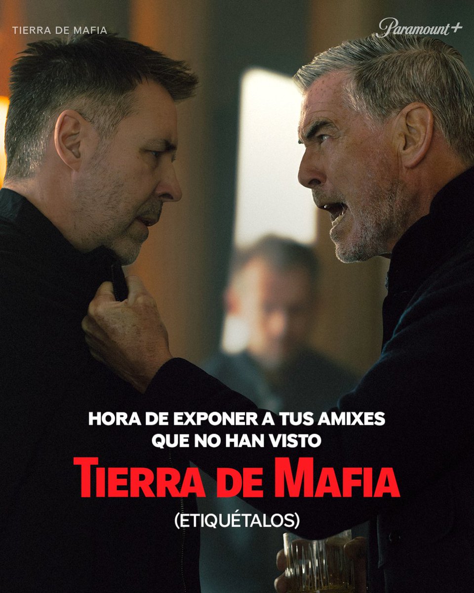 ParamountPlusMX's tweet image. Ya no te lo estoy pidiendo. Ve la temporada completa de Tierra de Mafia AHORA MISMO en #ParamountPlus 😤🤬