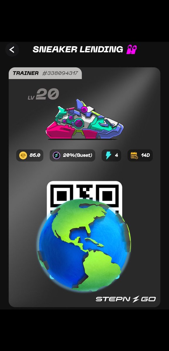 stepnertetsu's tweet photo. #STEPNGO #STEPNGOhaus
STEPNGOゲスト募集してます🏃
✅レンタル靴👟
・Trainer Lv.20
・Efficiency 86.0
・4エナ×2週間
・報酬20%（継続あり）
✅条件
・フォロー🤝コメントください💬
✅DMします🫡 https://t.co/7fQ9JQ40Rj