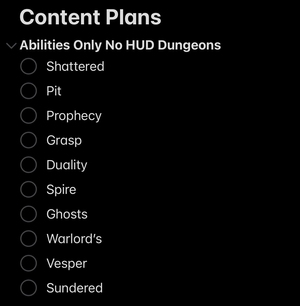 Nuktuk_BDB's tweet image. Only reply with the dungeons you think won’t clear. Go.