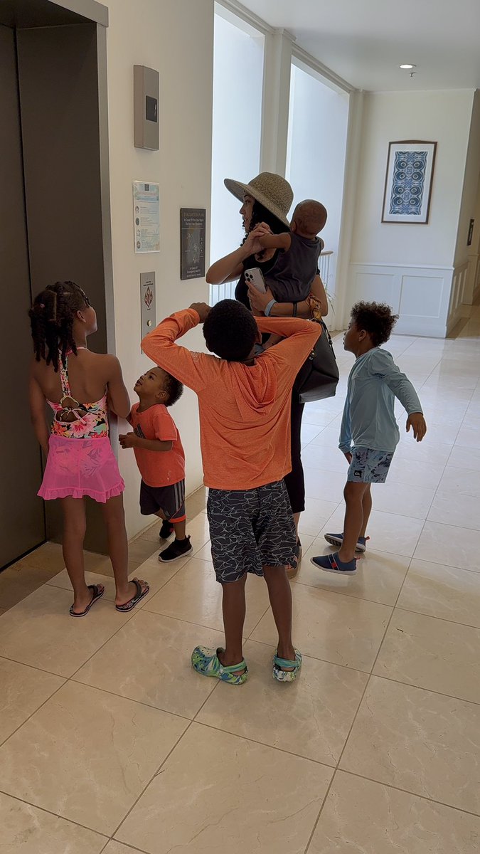 SoLuckyLas's tweet image. Traveling with 5 kids has been easier than I’d imagined – If you plan accordingly and know you’ll have to spend more for certain things to make the traveling experience better. Been a blast and people keep telling us to have more lol. Also, people are always happy to see us.