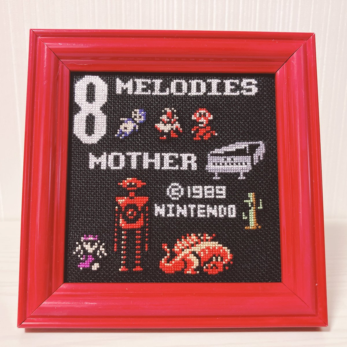 nyatarou_'s tweet image. 🌏36周年 おめでとうございます㊗️
ずっと大好きなゲーム🎮✨
#MOTHER_36周年
#MOTHER_36th
#クロスステッチ