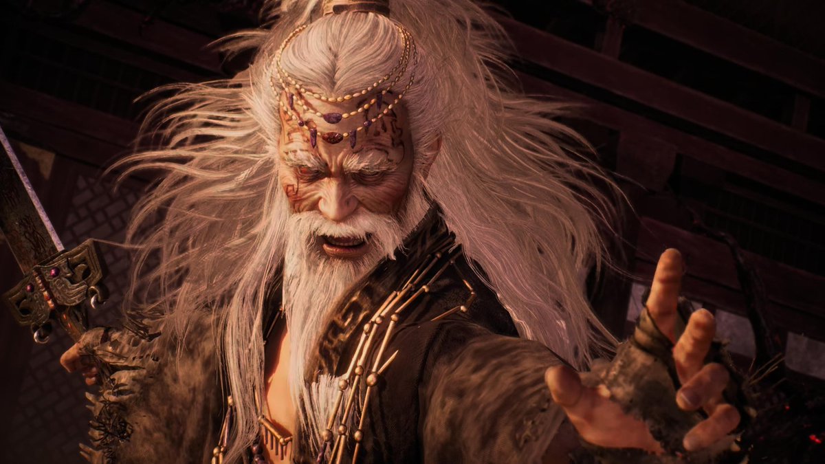 APUKAMI1's tweet image. Team Ninja really made the same type of villan 3 times that's crazy. Thank god Nioh 2 had more villans to spice stuff up.