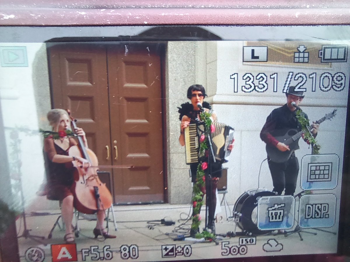 Dusbowl Faeries played at summer  Square and you gotta believe mè.