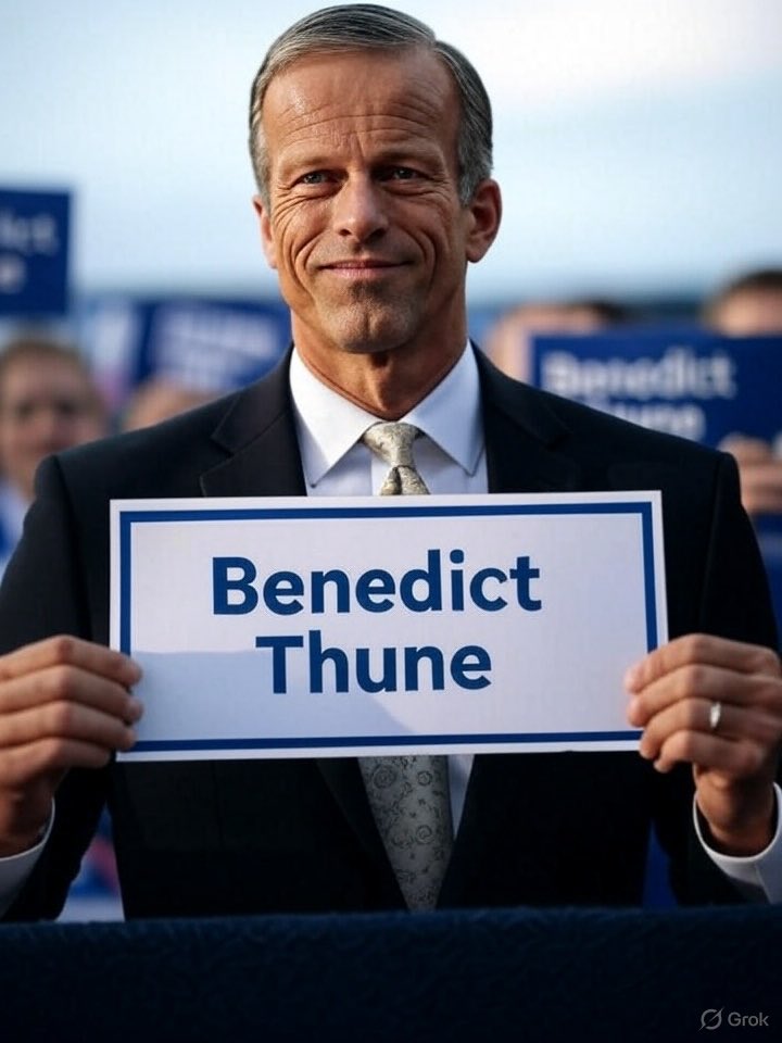 <a href="/OcrazioCornPop/">Publius</a> Thune is and always has been an anti MAGA RINO.  Just because Trump praises him doesn’t mean he’s a patriot.  It’s frustrating how Trump always praises his enemies and needs his ego stroked  instead of calling them out i.e., Lindsay Graham