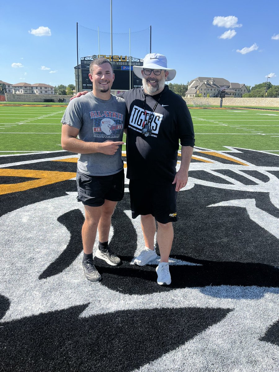 Trenton Kern (@tkern51) on Twitter photo Had an amazing time at Fort Hays today. Thank you coaches!! <a href="/Coach_Hickel/">Layton Hickel</a> <a href="/CoachMharris/">Mitch Harris</a> Had an amazing time at Fort Hays today. Thank you coaches!! <a href="/Coach_Hickel/">Layton Hickel</a> <a href="/CoachMharris/">Mitch Harris</a>