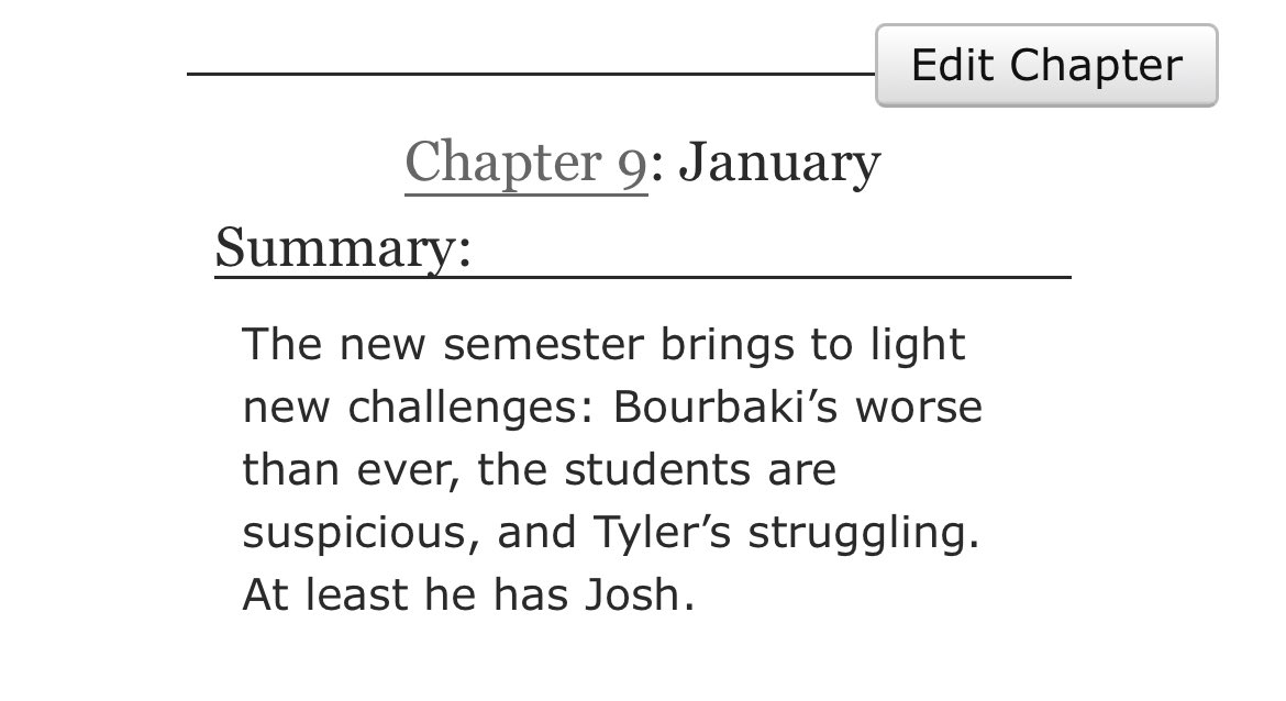 starrswillfade's tweet image. chapter 9 of Lessons in Teaching is up now!
time for the real fun to begin
>:)
archiveofourown.org/works/66232117…