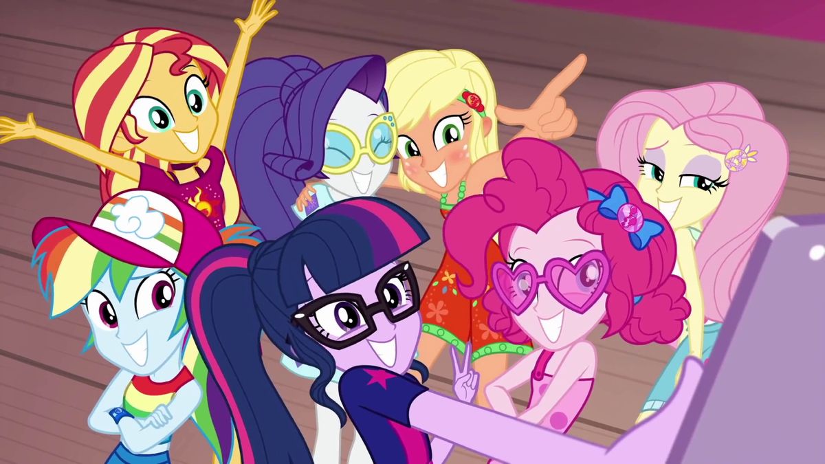 sunsetshimm3rr's tweet image. I often think about how EQG was just a commercial filler to compete with other brands.
But what Hasbro didn’t expect was that fans would grow to love it and give it so much attention.
Of all the reasons EQG should come back, this is one of them #SaveEquestriaGirls #EquestriaGirls
