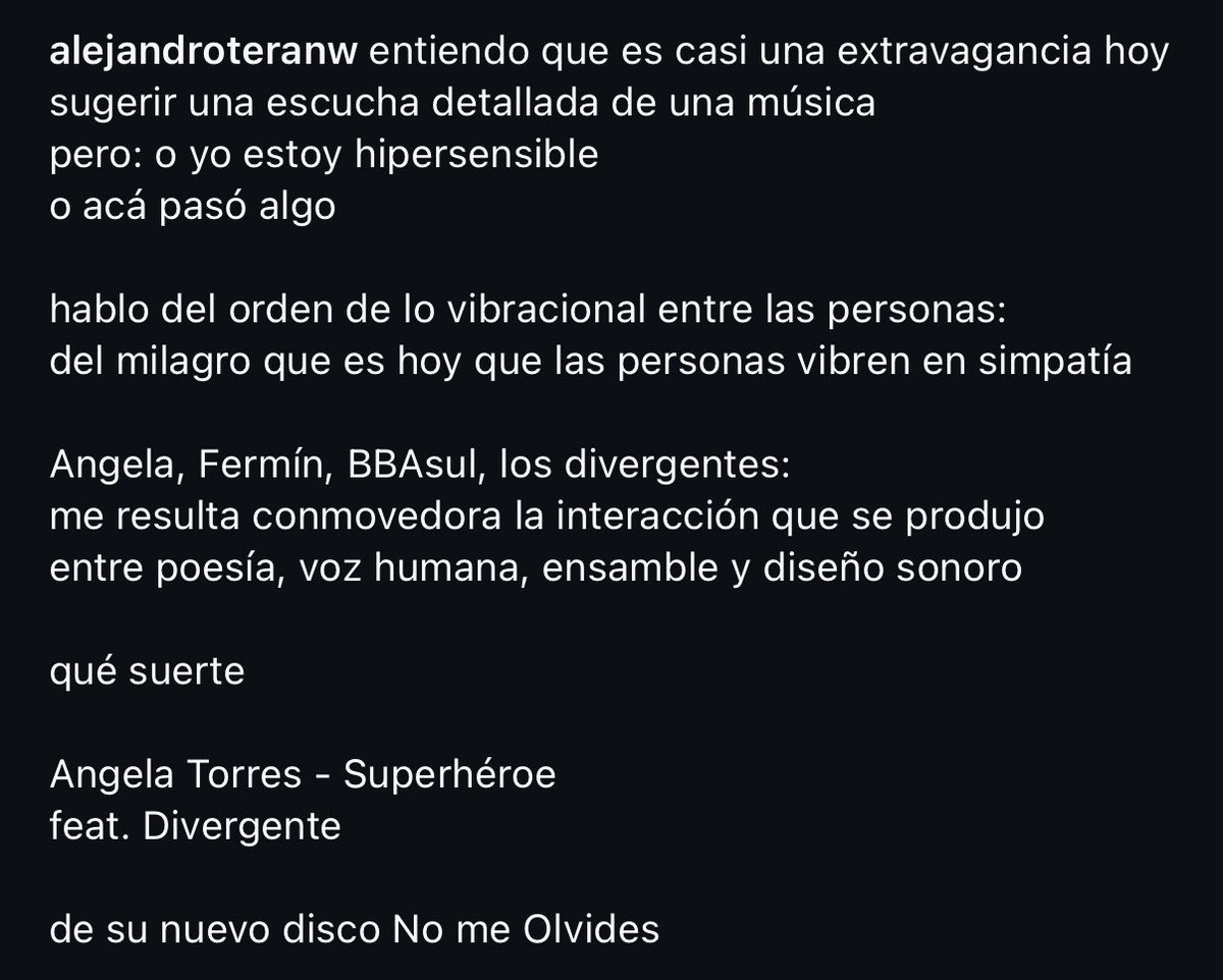 bbasul1's tweet image. mi papá sobre el disco hermoso de ángela ♥️ (escribo esto llorando)