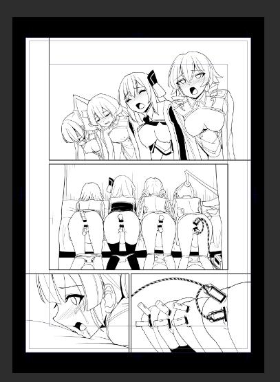 閃刀姫尻並べ
(夏コミ2冊目進捗) 