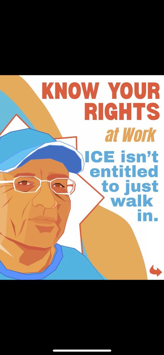 Know your rights at work. Abolish ICE