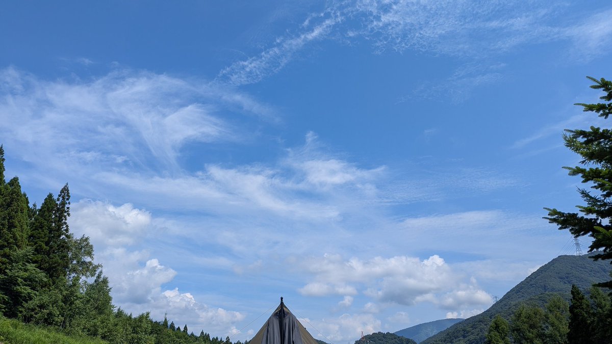 TK_1m_dw's tweet image. フジロック3日目もいい天気