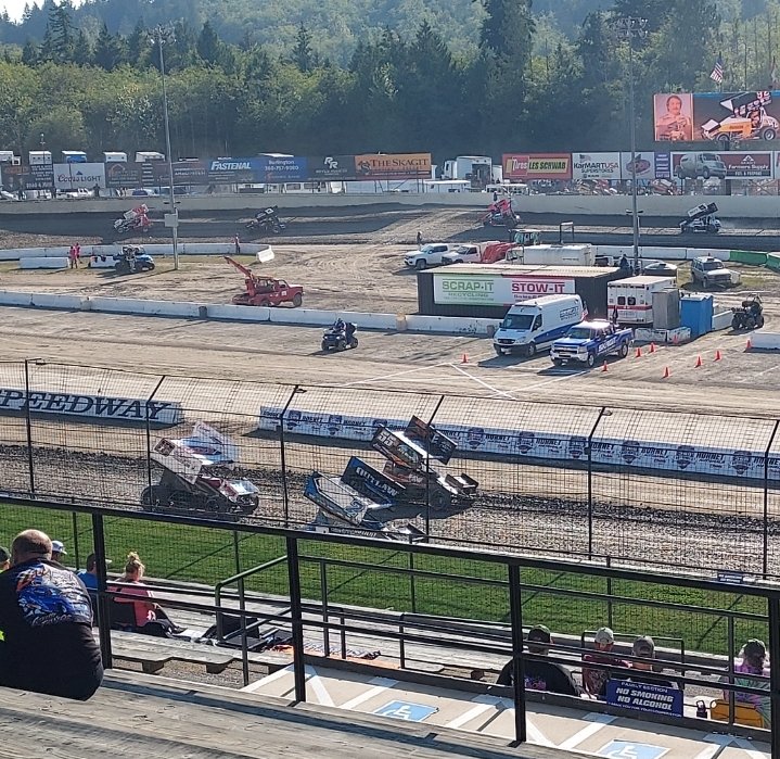 JDonovanWx's tweet image. Night #2 of the 360 Nationals at Skagit Speedway!😎
Let's go racing! 🏁🏎
