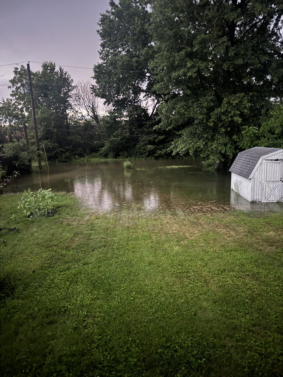 weatherfanatic ❄️🌪️⚡️🌧️ (@triciar_landis) on Twitter photo <a href="/NWSILN/">NWS Wilmington OH</a> 5.68” of rain here in Canal Winchester. Crossroad 33 and High Street. We have flooding in our backyard and in our basement. <a href="/NWSILN/">NWS Wilmington OH</a> 5.68” of rain here in Canal Winchester. Crossroad 33 and High Street. We have flooding in our backyard and in our basement.