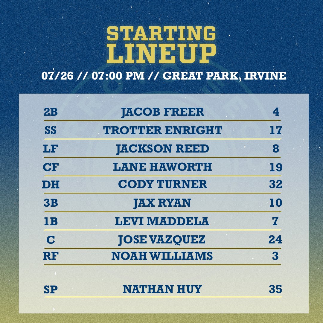 Take a look at what we're rolling out against the Riptide!

#SaintsOfSummer #CCL2025