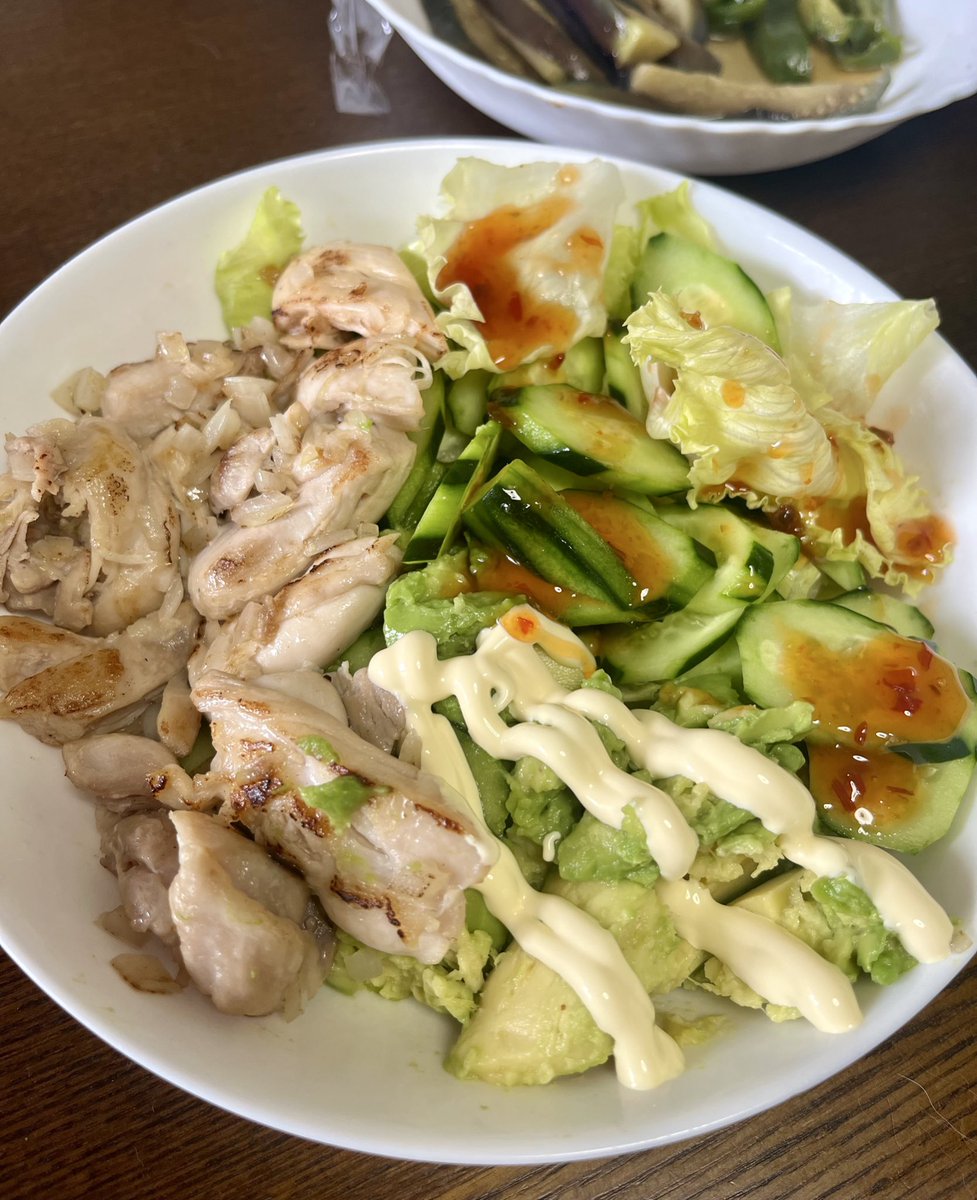 xxtowataxx's tweet image. 今日も朝から野菜大盛り！
