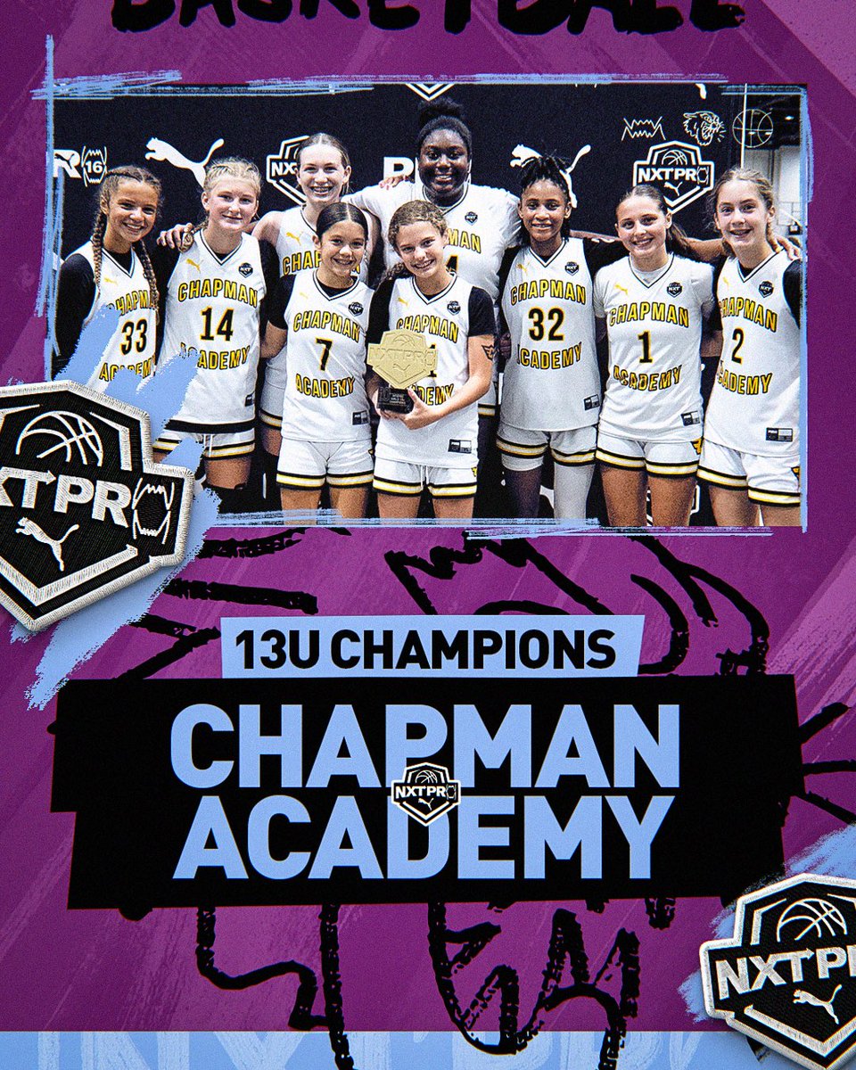 PRO16G's tweet image. 13U Champions Chapman Academy 🔥

#BeTheNXTPRO | @PUMAHoops