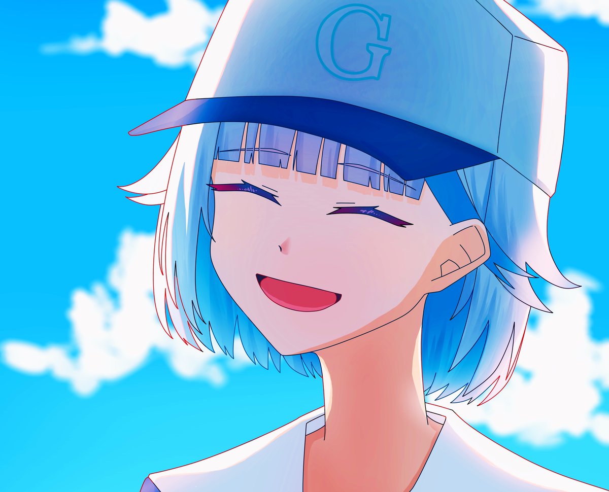 PO_N___CHAN's tweet image. ⚾️🔥
#ヘル絵スタ
#にじさんじアルプススタンド
