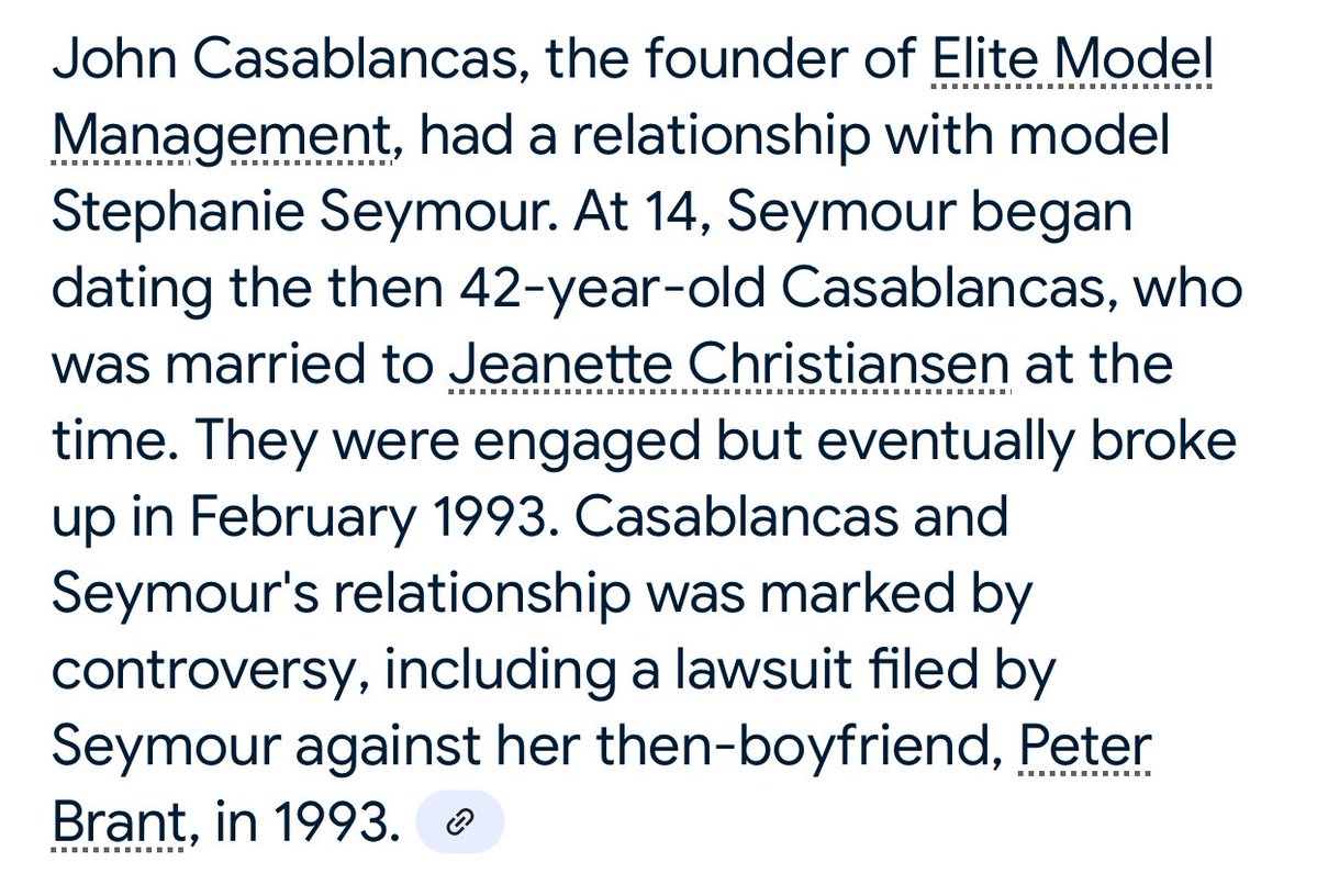 ifudontlike2bad's tweet image. Trump ran teen modeling contests, gave Epstein & Casablancas access to underage girls, & built the pipeline through his hotel & agency. The evidence is there. He knew exactly what he was doing. No trafficking charges - yet.
So, when? He was also, like Ghislaine, a supplier.