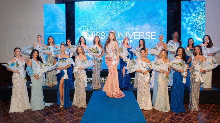 CorteInforma's tweet image. ¡Guayaquil es pasarela!
La elección de #MissUniverso Ecuador 2025 ya arrancó y está con todo. Entre luces, cámaras y vestidos de infarto, hasta #MaraTopic y Miss Universo dijeron presente.
