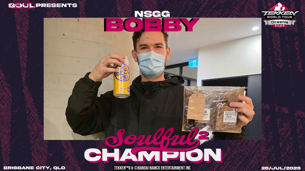 Congratulations to <a href="/BobbyBadinga/">Bobby</a> for winning Soulful Saturday #2 and getting back home to South Australia, on time and safe.