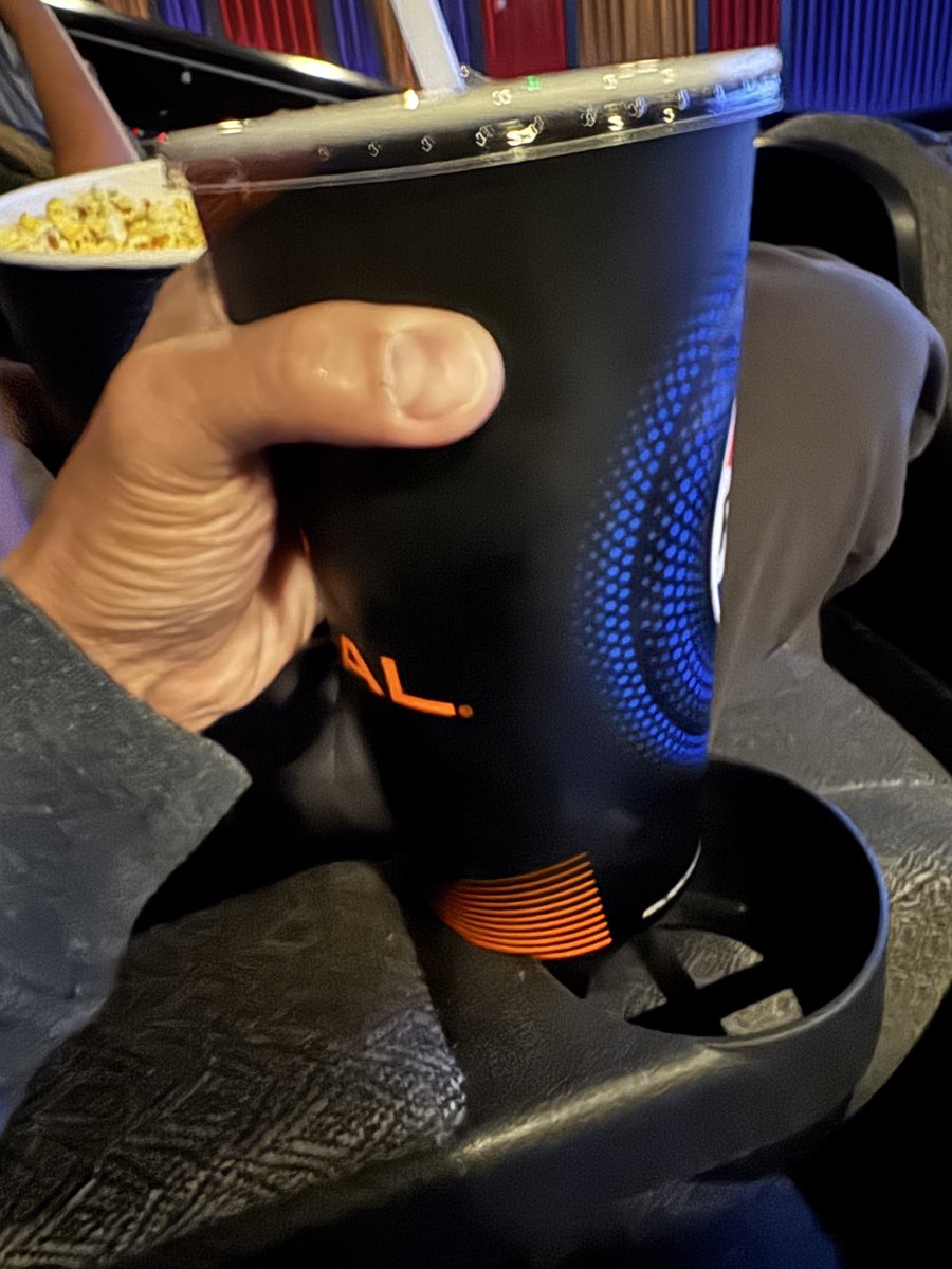 My kiddo, in a movie house, after seeing the size of the soda cup: “Medium! Look at that size! God bless America!”