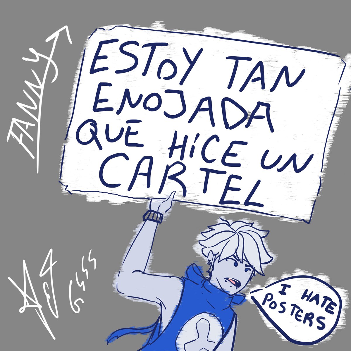 Garabachoss's tweet image. A small drawing of Fanny the hater
#bfdi #tpot #fanny #osc