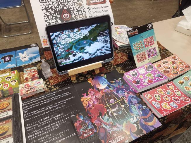 ワンフェスに来てる？#キュイジニア のグッズをゲットするチャンスを見逃せなく！4-15-12で待ってるよ！

📌 幕張メッセ | ホール4
🔎 卓番：4-15-12

#WF2025S #WF2025夏 #WF2025Sおしながき