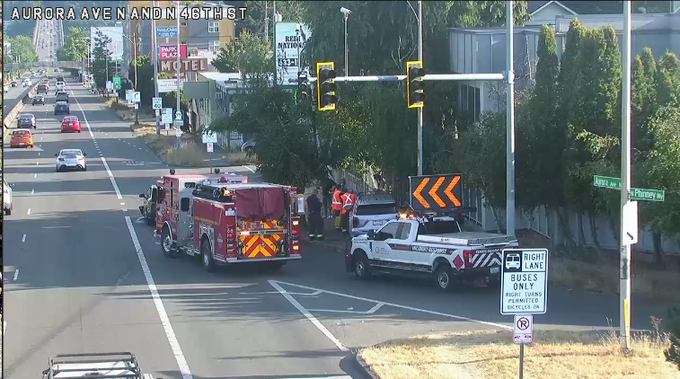 N Phinney Way SB On-RampからAurora Ave