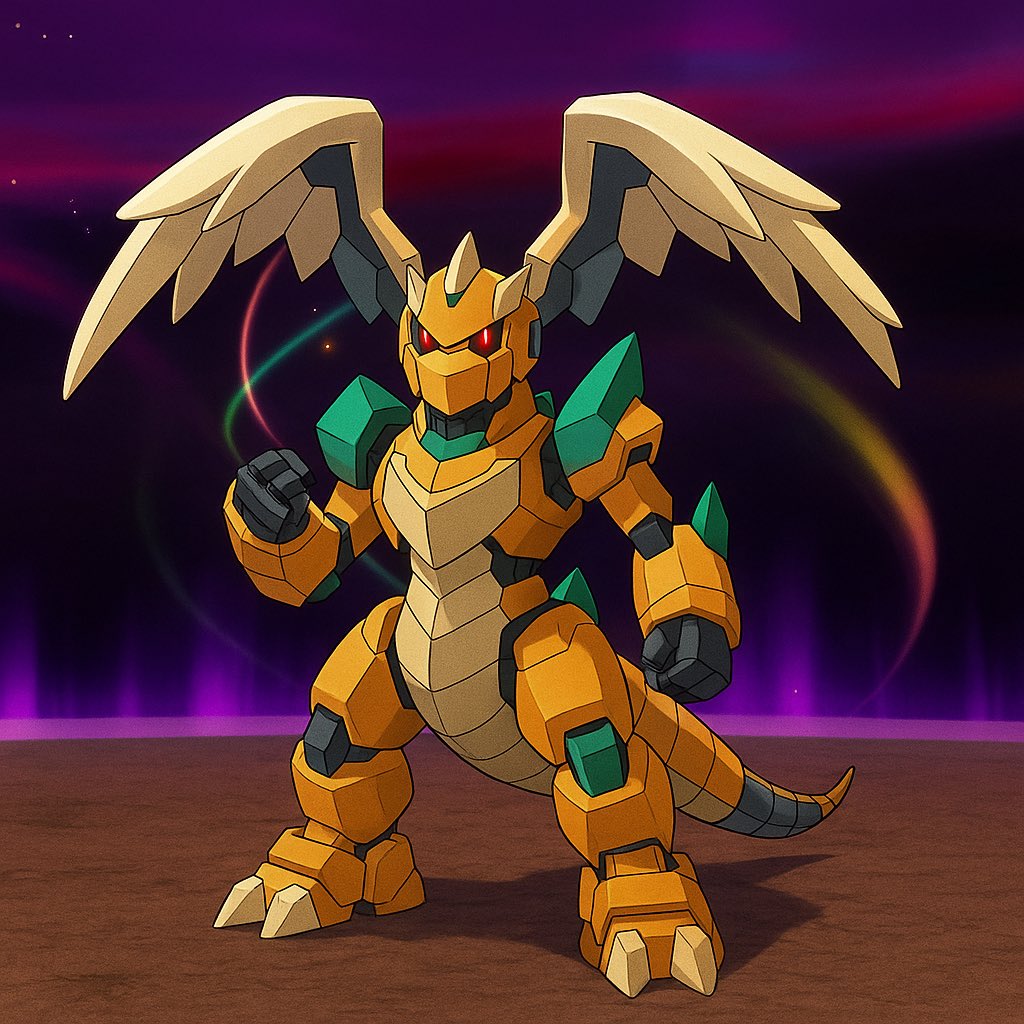 BuckaB0y's tweet image. Mecha Dragonite x Buckazoids 🧡 

#MegaDragonite