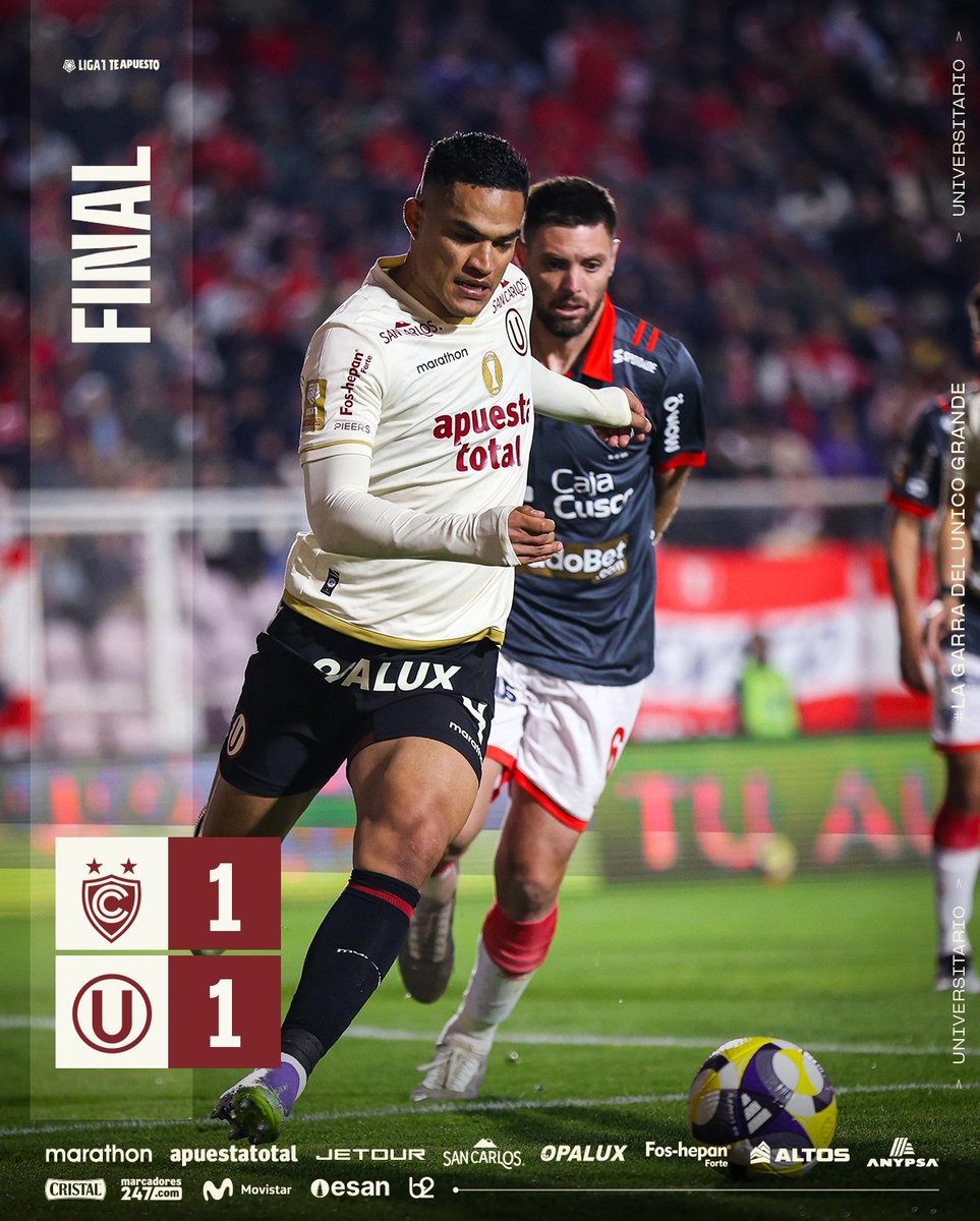 Universitario tweet media