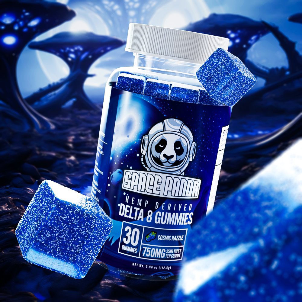SpacePandaDelta's tweet image. If you love blue raspberry 🩵 this post!
Delta 8, 9 AND moon pop options available in the out of this world flavor, blue raspberry! 🚀
Choose your favorite 👇
SpacePandaDelta.com 🐼