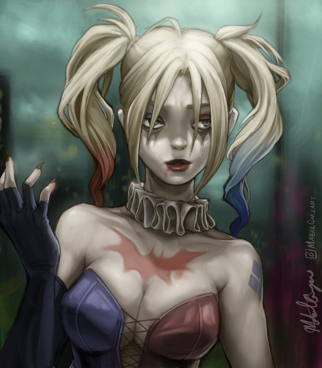 Harley quinn drawin on #Procreate 
#artmoots