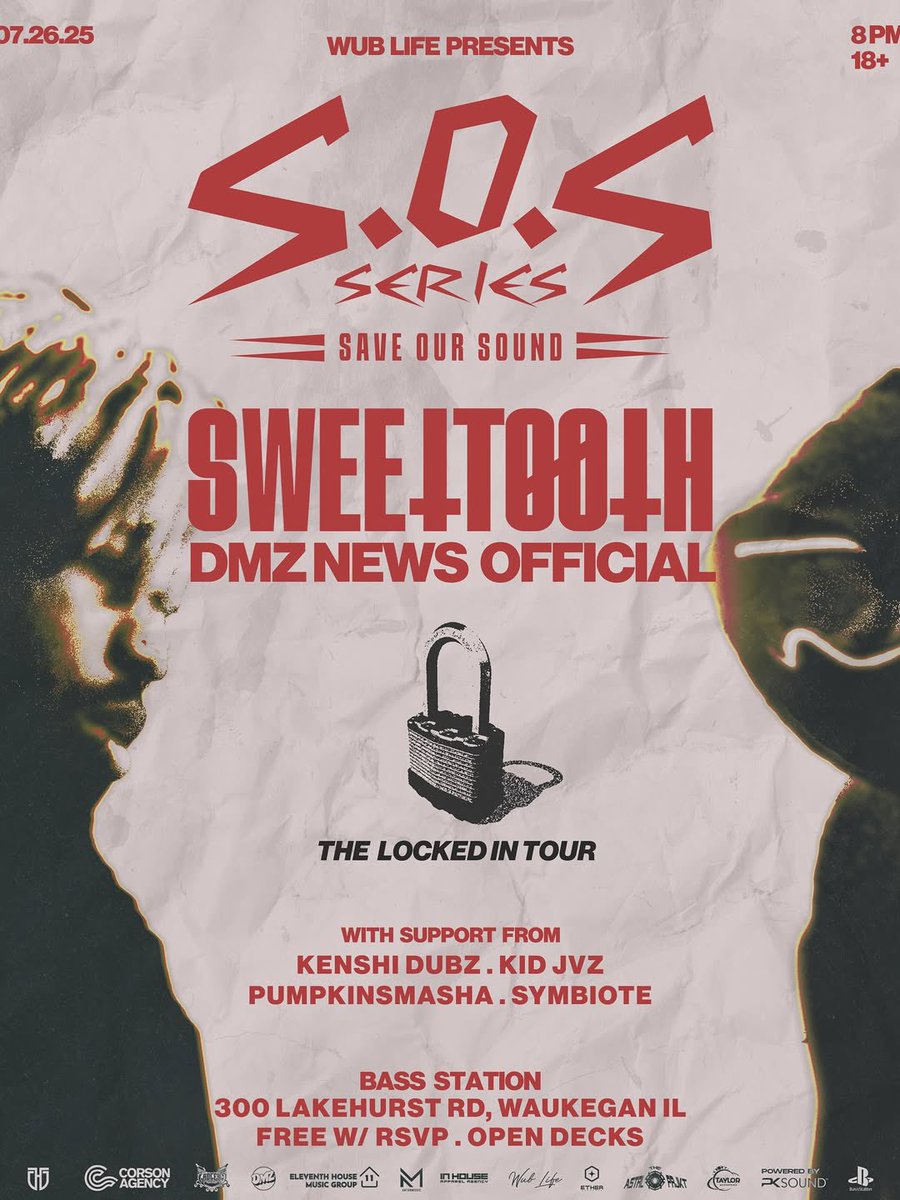 Kicking off the locked in tour tonight in Waukegan let’s get it!!!