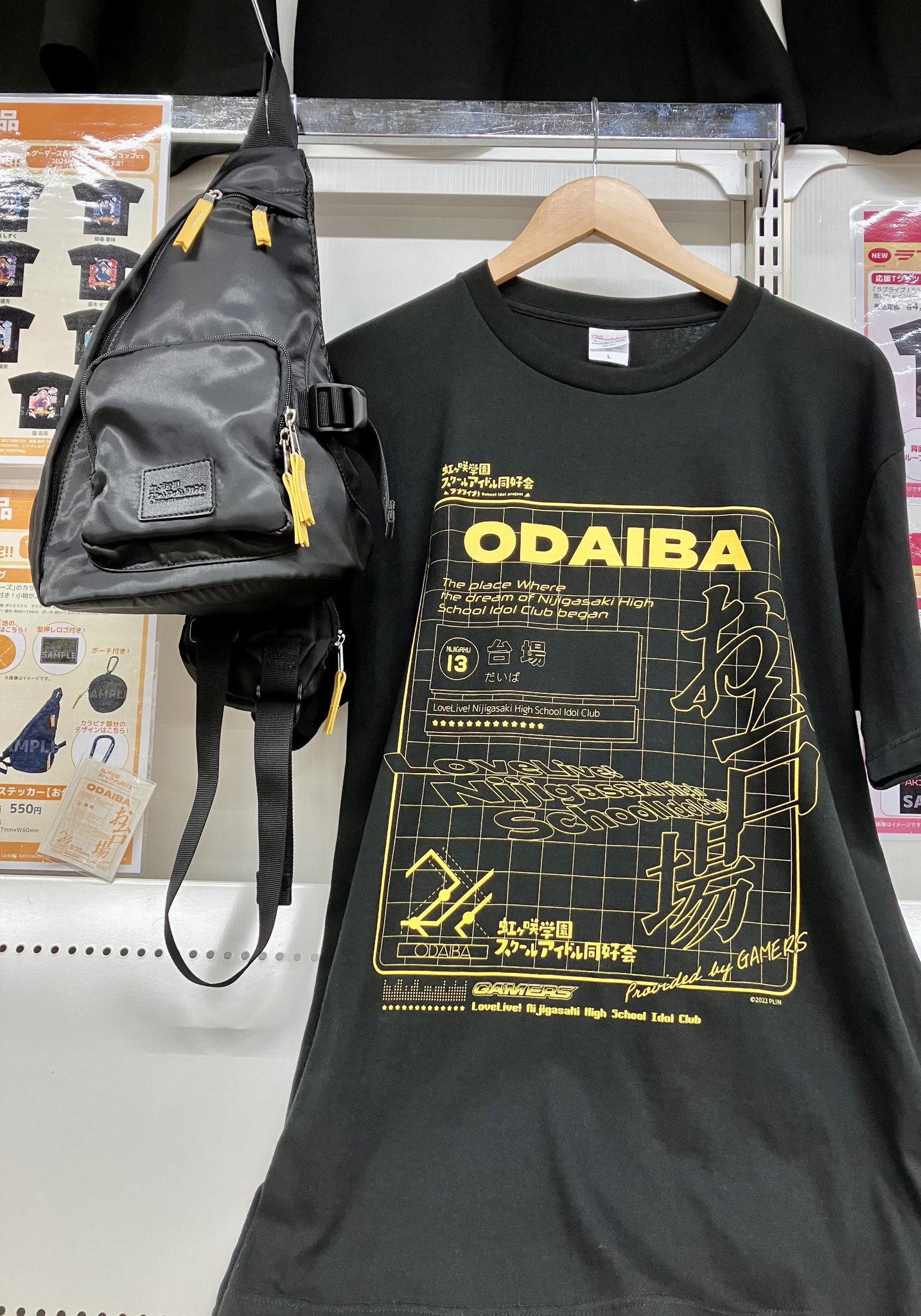 N◆　写真2に現物写真有り　イキヅライブ ラブライブ　ゲーマーズ　Tシャツ　A1 グッズ-Tシャツ】イキヅライブ！ LOVELIVE! BLUEBIRD 始まりたい