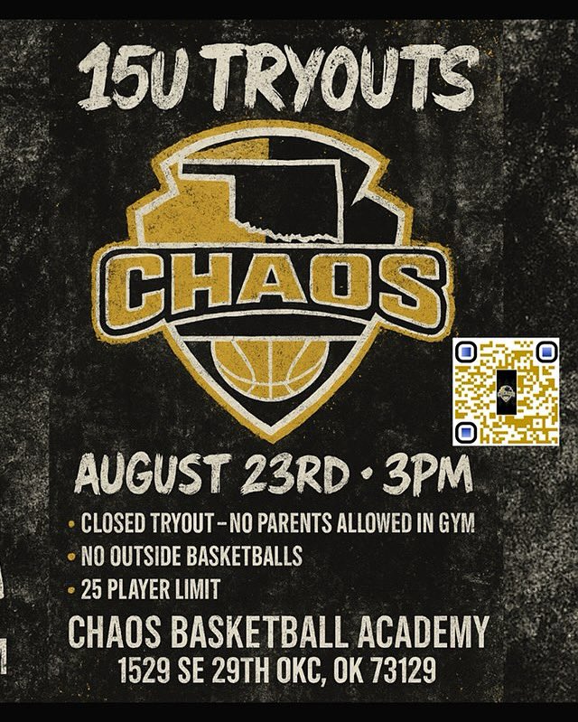 For the first time in years,  I’ll be coaching a 15u group, if you have any 14-15yr olds looking for a team, get them registered! I’m look to have this squad put together before AAU ball starts next spring. You can register via scanning the QR code, call or text to Coach D