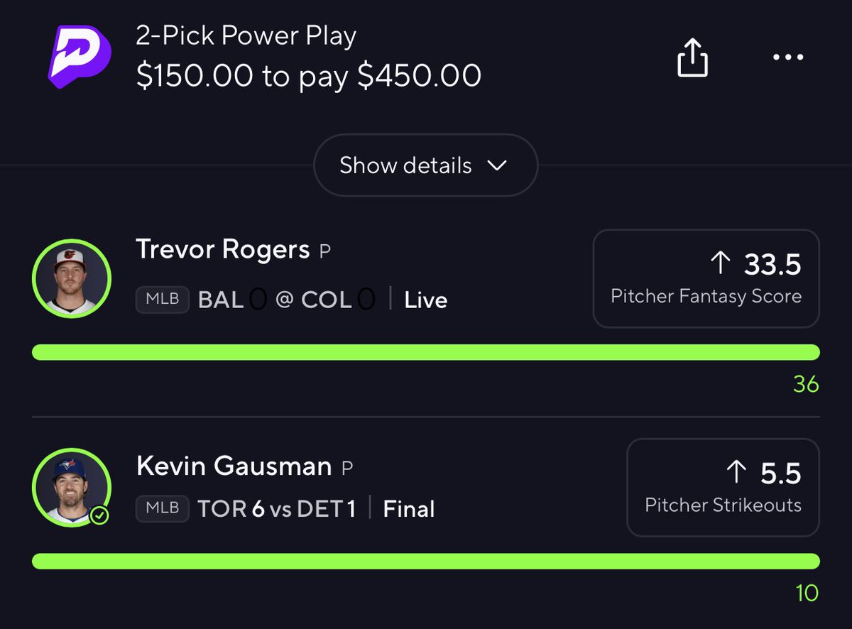LeGoatBets's tweet image. Easy BANGGGS ✅✅✅
Stayin hot 🔥🔥🔥
All slips posted ⬇️
dubclub.win/r/p/pri-6xtz5/…
#prizepicks #gamblingx