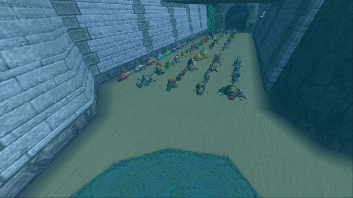 awizard_from_oz's tweet image. Been working on filling another 3 houses with every fish.
PS: You need the Sunken Palace 100K Gold as it will hold beyond the housing limit for fish without an expansion elixir.
Make sure you decorate and place the Backpack Butler outside before you go over the limit! #Wizard101