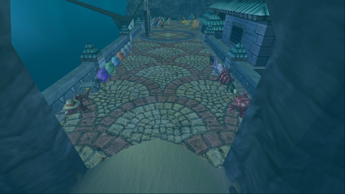 awizard_from_oz's tweet image. Been working on filling another 3 houses with every fish.
PS: You need the Sunken Palace 100K Gold as it will hold beyond the housing limit for fish without an expansion elixir.
Make sure you decorate and place the Backpack Butler outside before you go over the limit! #Wizard101