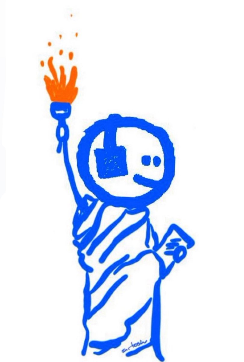 andsonzz's tweet image. The statue is $mfer