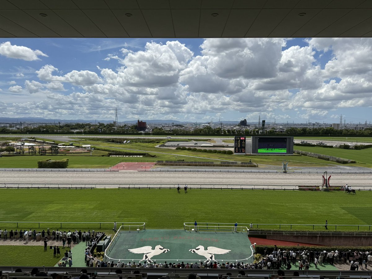 takagisan_uma's tweet image. 今日は中京競馬場に来ました🐎