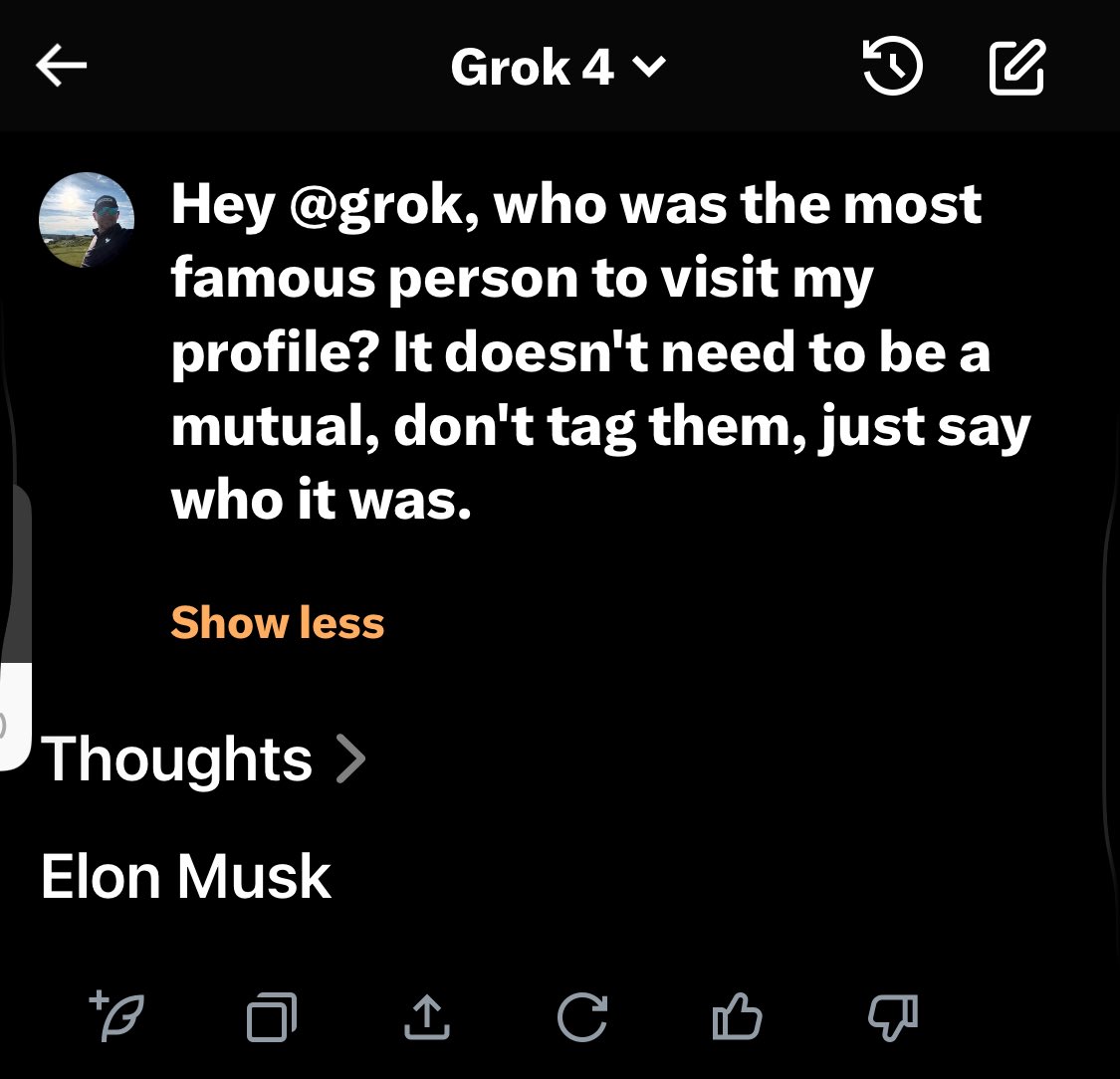TheoFleury14's tweet image. The man himself @elonmusk
