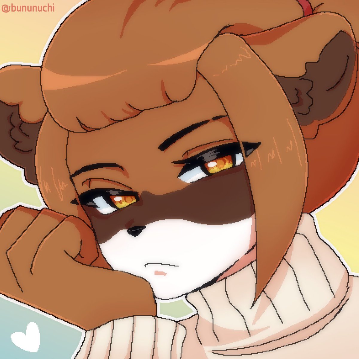 bununuchi's tweet image. Pixel icons comm for vgen! 🎨💕

#furry