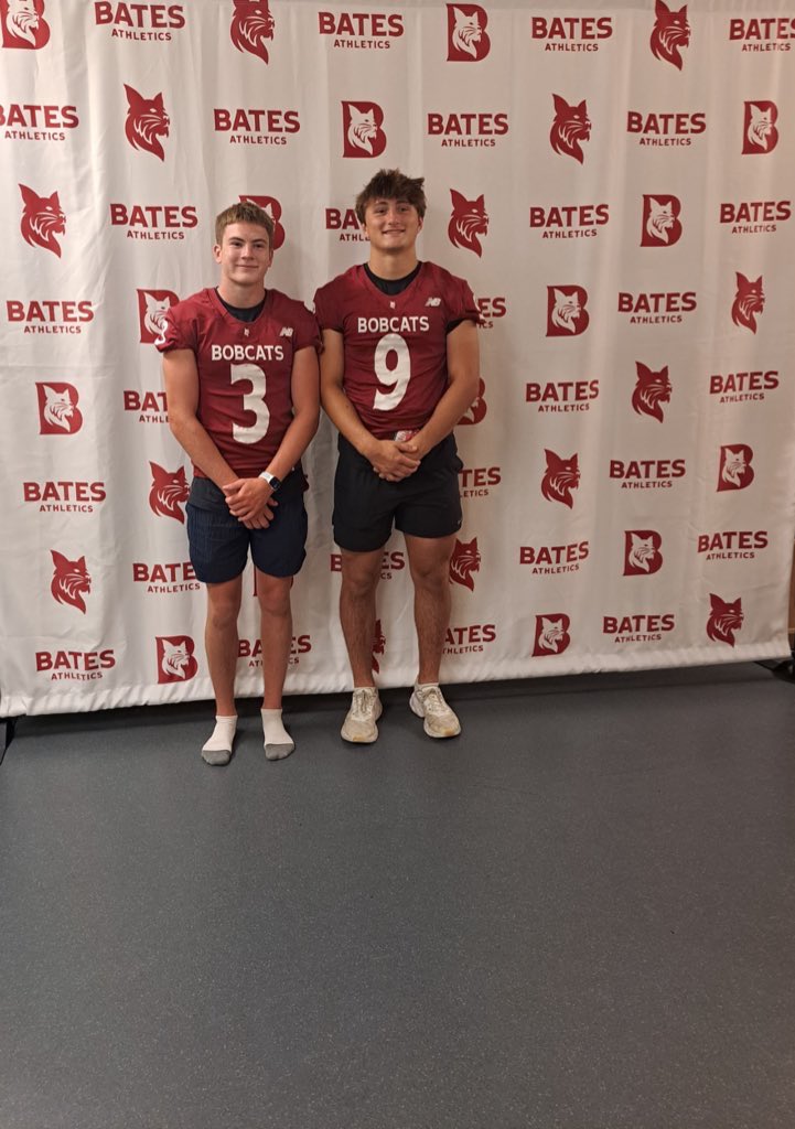 Brody Aeschliman (@brodyaesch) on Twitter photo After a great visit and conversation with <a href="/coachwehrhahn/">Matt Wehrhahn</a> I’m excited to announce I’ve received an offer from <a href="/Bates_Football/">Bates Football</a> ‼️
<a href="/ZionsvilleFB/">Zionsville Football</a> <a href="/ZVille_Strength/">Zionsville S&C</a> <a href="/zvillewrestling/">Zionsville Wrestling</a> <a href="/CoachTurnquist/">Scott</a> <a href="/JoelJanak/">Joel Janak</a> After a great visit and conversation with <a href="/coachwehrhahn/">Matt Wehrhahn</a> I’m excited to announce I’ve received an offer from <a href="/Bates_Football/">Bates Football</a> ‼️
<a href="/ZionsvilleFB/">Zionsville Football</a> <a href="/ZVille_Strength/">Zionsville S&C</a> <a href="/zvillewrestling/">Zionsville Wrestling</a> <a href="/CoachTurnquist/">Scott</a> <a href="/JoelJanak/">Joel Janak</a>